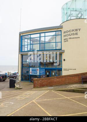 Rocket House, RNLI Museum and Cafe, Cromer, Norfolk, Großbritannien Stockfoto