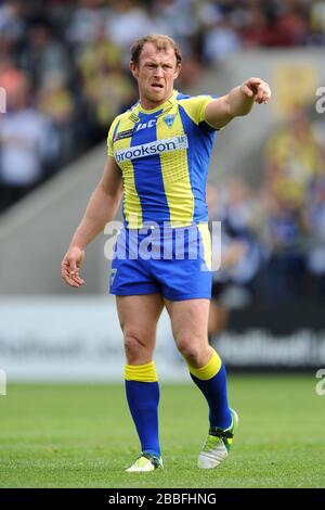 Micky Higham, Warrington Wolves Stockfoto