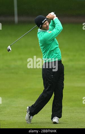 Spaniens Jorge Campillo während des zweiten Tages der BMW PGA Championship 2013 im Wentworth Golf Club. Stockfoto