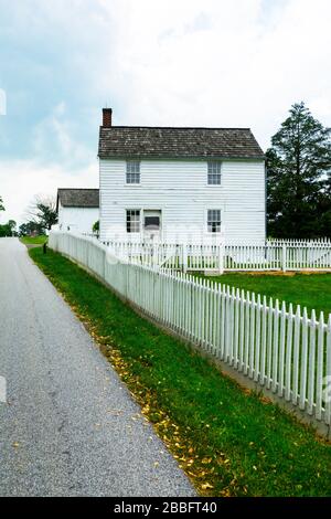 Jacob Hummelbaugh Farm House Gettysburg National Civil war Battlefield Military Park Pennsylvania PA Stockfoto