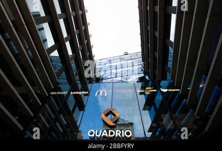 Prag, Tschechien. März 2020. Das Quadrio Einkaufszentrum in Prag, Tschechien, am Dienstag, 31. März 2020. Kredit: Katerina Sulova/CTK Foto/Alamy Live News Stockfoto