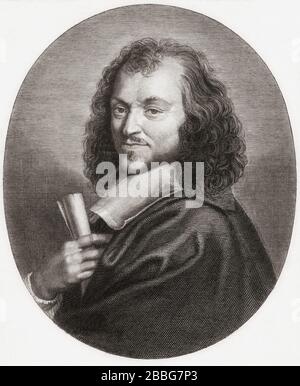 René Descartes, 1596 - 1650. Der französische Philosoph, Mathematiker und Naturwissenschaftler. Stockfoto