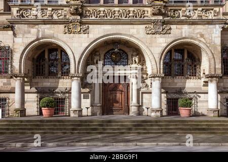 Rathaus von Duisburg Stockfoto