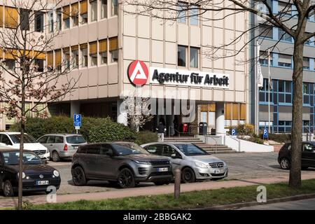 Die Arbeitsagentur Duisburg Stockfoto