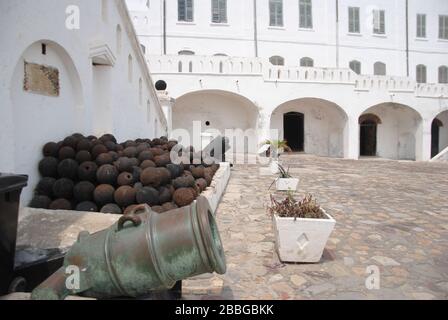 Cape Coast Castle Ghana Stockfoto