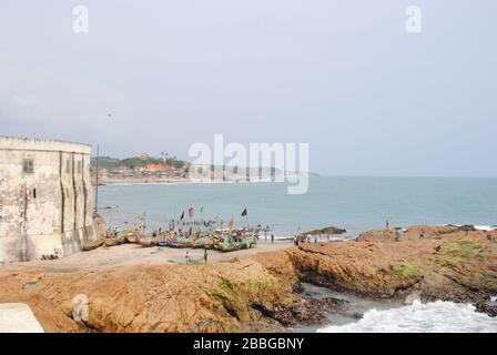 Cape Coast Castle Ghana Stockfoto