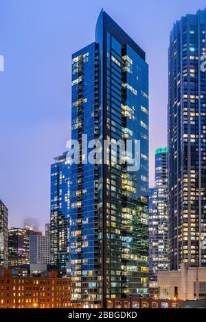 505 McClurg in der Streeterville Nachbarschaft Stockfoto