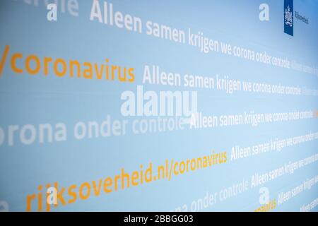 Den Haag, Niederlande. März 2020. DEN HAAG, 26-03-2020, Pressekonferenz über das Coronavirus in den Niederlanden und die Maßnahmen nach dem 6. April. Credit: Pro Shots/Alamy Live News Stockfoto