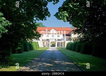 Außenansicht von Schloss Kogl in Oberösterreich, Österreich Stockfoto