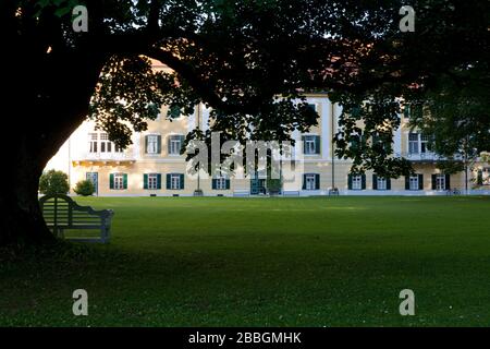 Außenansicht von Schloss Kogl in Oberösterreich, Österreich Stockfoto