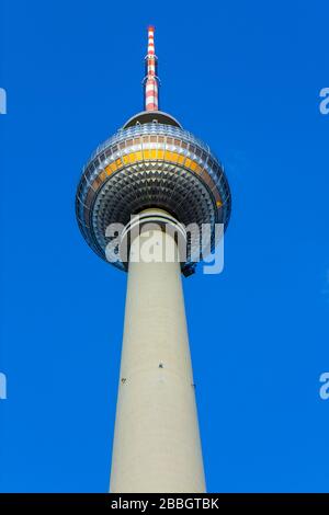 Berliner Turm - Fernsehturm in Berlin Stockfoto
