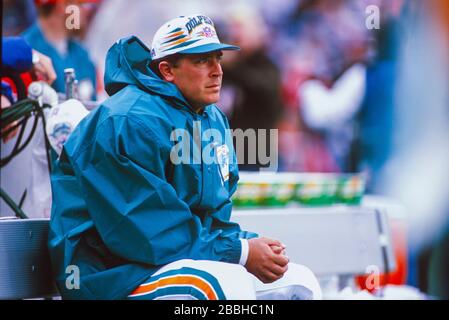 Dan Marino 0f die Miami Dolphins Stockfoto