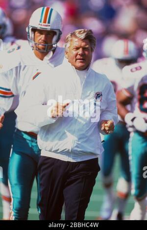 Jimmy Johnson von den Miami Dolphins Stockfoto