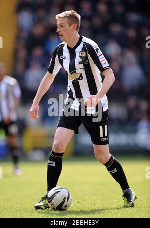 Jeff Hughes, Notts County Stockfoto