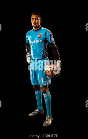 Swindon Town Torhüter Wes Foderingham Stockfoto