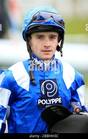 George Chaloner, Jockey Stockfoto