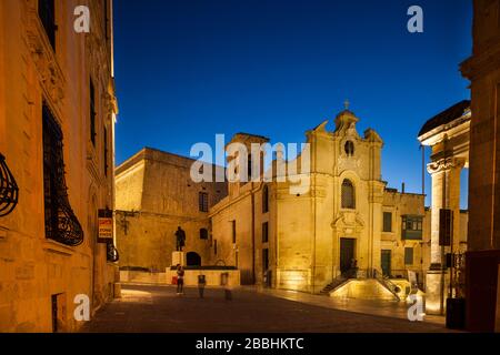 Kirche Malta, La Valletta, St. Katharina von Italien Stockfoto