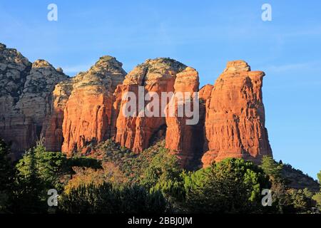 Coffee Pot Rock - Sedona, Arizona, USA Stockfoto