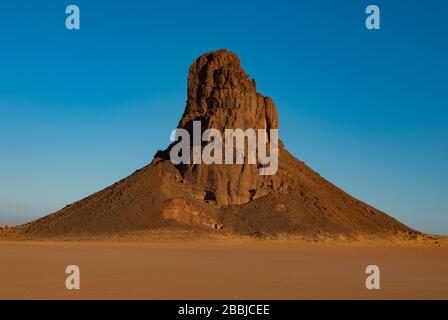 Natürliche Felsformationen, Tschad, Afrika Stockfoto