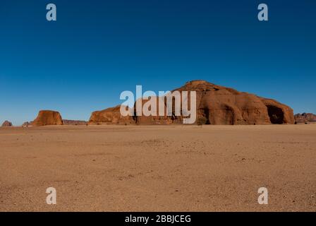 Natürliche Felsformationen, Tschad, Afrika Stockfoto
