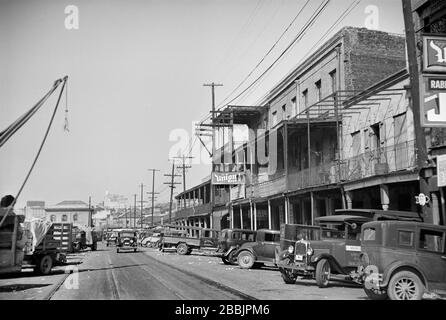 Street-Szene, Marketplace, New Orleans, Louisiana, USA, Carl Mydans, U.S. Resettlement Administration, Juni 1936 Stockfoto