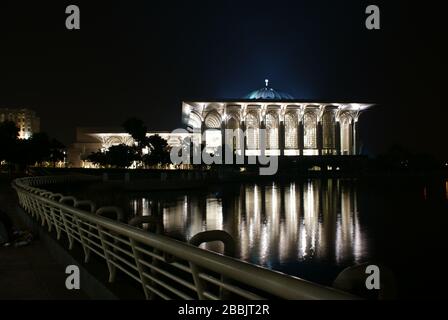 Eisenmoschee Putrajaya Stockfoto