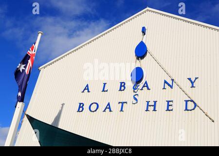 Boot-Stall, Albany, Western Australia, Australia Stockfoto