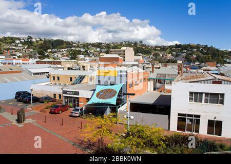 Marine Terrace, Central Business District, Burnie City, Tasmanien, Australien Stockfoto