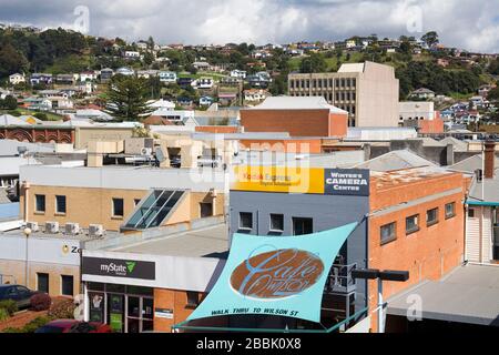 Marine Terrace, Central Business District, Burnie City, Tasmanien, Australien Stockfoto