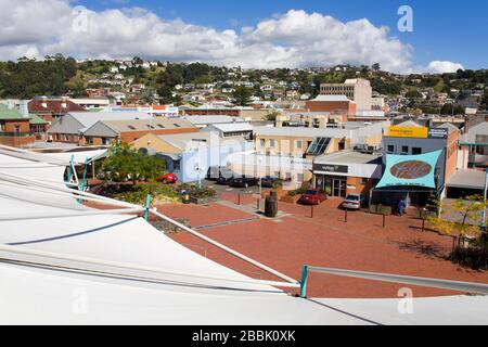 Marine Terrace, Central Business District, Burnie City, Tasmanien, Australien Stockfoto