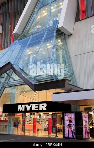 Myer Shopping-Mall, Insel in Hobart, Tasmanien, Australien Stockfoto