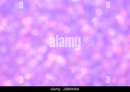 Abstrakt leuchtend violetter oder rosafarbener Hintergrund, Textur, glitzernde Vintage-Blendung, bokeh Hintergrund Stockfoto