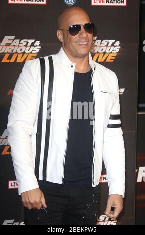 19. Januar 2018 - London, England, Großbritannien - "fast & Furious Live"-Premiere in der O2 Arena London Photo Shows: VIN Diesel Stockfoto