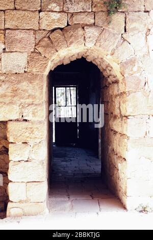 Mount Lebanon El Metn Libanesischer antiker Hof Stockfoto