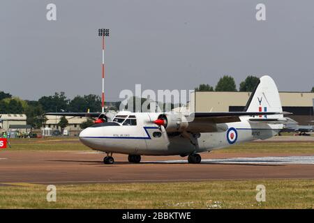 Ein Percival Pembroke C1 auf der Royal International Air Tattoo 2018 in RAF Fairford, Großbritannien Stockfoto