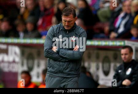 Southampton-Manager Ralph Hasenhuttl erscheint niedergeschlagen Stockfoto