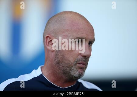 Colchester United Manager John McGreal Stockfoto