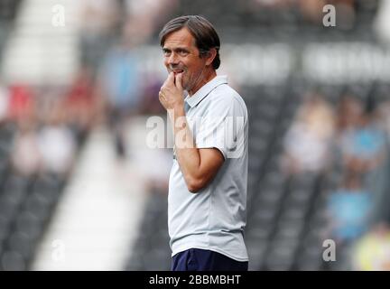 Derby County Manager Phillip Cocu Stockfoto