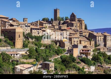 SOS del Rey Catolico, Provinz Zaragoza, Aragon, Spanien. SOS war 1452 der Geburtsort von Ferdinand II. Von Aragon, der zu einem der Reyes Catolico wurde Stockfoto