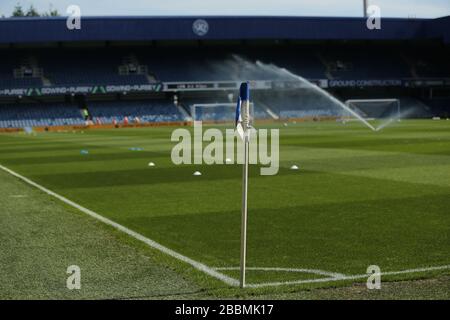 Ein allgemeiner Blick auf das Kiyan Prince Foundation Stadium vor dem Spiel von Queens Park Ranger und Wigan Athletic. Stockfoto