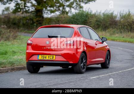 2015 SITZ Ibiza Kompaktwagen Stockfoto