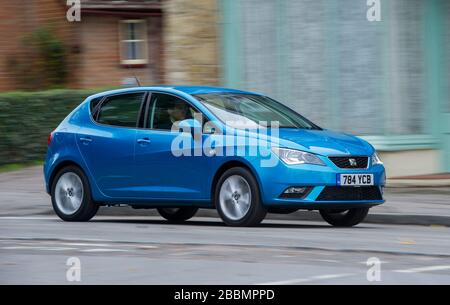 2015 SITZ Ibiza Kompaktwagen Stockfoto