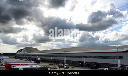 The Wing, Silverstone Circuit, Towcester, Northamptonshire, England Stockfoto