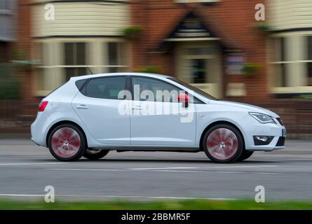 2015 SITZ Ibiza Kompaktwagen Stockfoto