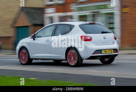 2015 SITZ Ibiza Kompaktwagen Stockfoto