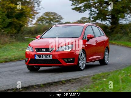 2015 SITZ Ibiza Kompaktwagen Stockfoto