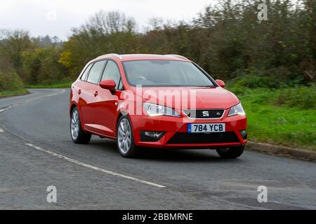 2015 SITZ Ibiza Kompaktwagen Stockfoto