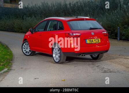 2015 SITZ Ibiza Kompaktwagen Stockfoto