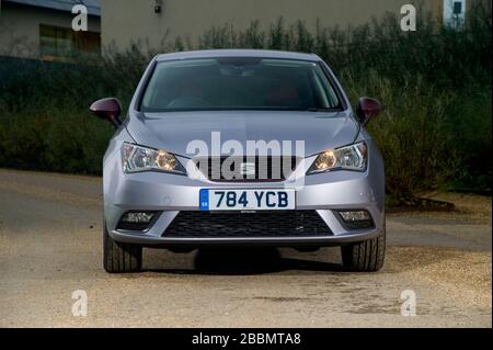 2015 SITZ Ibiza Kompaktwagen Stockfoto