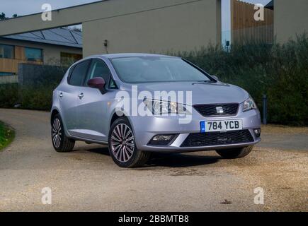 2015 SITZ Ibiza Kompaktwagen Stockfoto